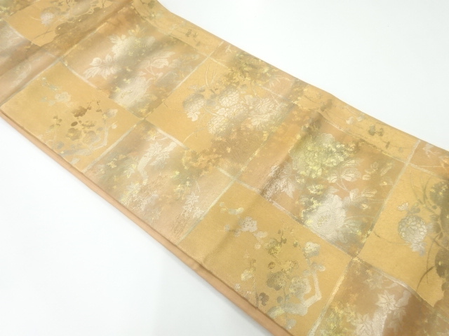 JAPANESE FUKURO OBI / WOVEN KIKU